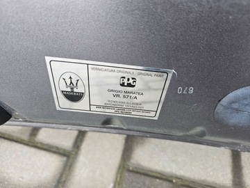 MASERATI QUATTROPORTE VI KAPOTA KOMPLETNÍ VR 571/A