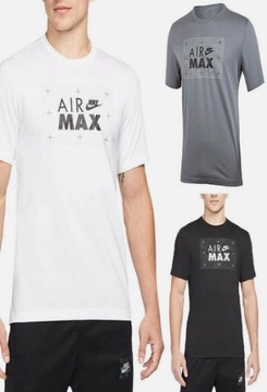 T-SHIRT NIKE AIR MAX DO7239-100 koszulka BIAŁA roz.XL / BAWEŁNA 100%