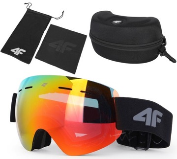 4F JUNIORSKIE GOGLE NARCIARSKIE SNOWBOARDOWE LUSTRZANKI S2