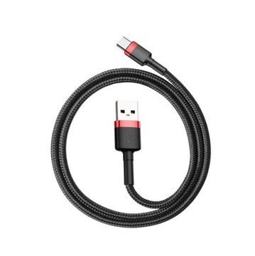 Кабель Baseus Cafule 3A 1 м R-B USB — USB-C