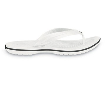 japonki Crocs Crocband Flip - White