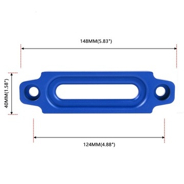 Лебедка Fairlead Прочные аксессуары для электрических кабелей с синтетическими канатами
