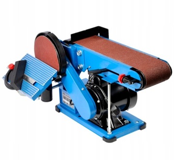 Szlifierka stołowa taśmowa dysk taśma 450W Bass