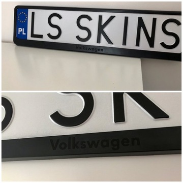 Рамка номерного знака ФОЛЬКСВАГЕН