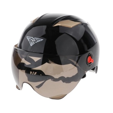 KASK ROWEROWY Z OKULARAMI UNIWERSALNY 56-62 CM