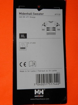 SIOEN РАБОЧИЙ ФЛИС ПРЕДУПРЕЖДЕНИЕ R XXL