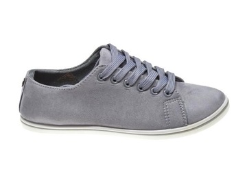 Zamszowe Tenisówki B512A-3 Grey r.38
