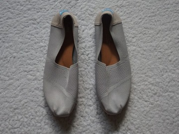 TOMS SUPER BUTY BUCIKI TRAMPKI SZCZUPŁE 37