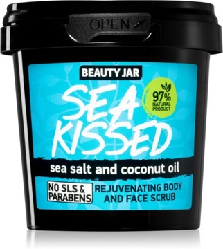 Beauty Jar Sea Kissed peeling do twarzy i ciała z solą morską