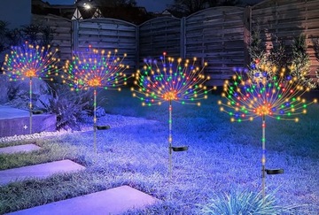 СОЛНЕЧНАЯ ЛАМПА ALBERO LED САДОВОЕ ДЕРЕВО ФЕЙЕРВЕРК Одуванчик WW