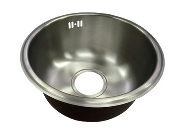 ZLEW CYLINDYCZNY ŚR. 300MM WYS. 140MM AISI 304