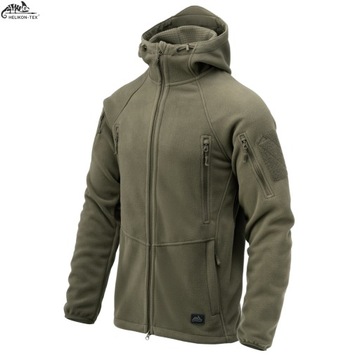 Bluza Męska Polarowa Helikon Patriot MK2 Hybrid z kapturem Olive Green 3XL