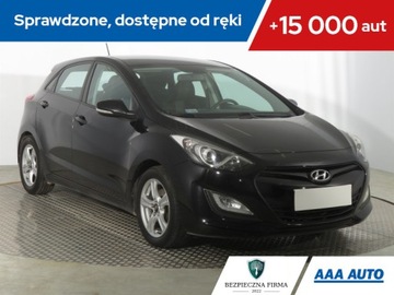 Hyundai i30 II Hatchback 3d 1.4 100KM 2013 Hyundai i30 1.4 CVVT, GAZ, Navi, Klima, Parktronic