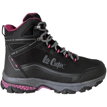 Lee Cooper buty damskie czarno-różowe LCJ-23-01-2020LA trekking roz: 38