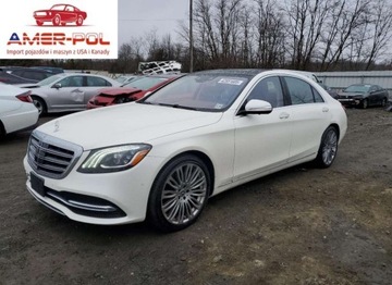 Mercedes 2020 Mercedes-Benz Klasa S 560 4Matic 2020 4.0l 4.0 Benzyna 463KM