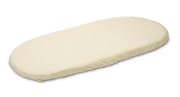 PRZEŚCIERADŁO JERSEY DO WÓZKA GONDOLI 35X75 KREM
