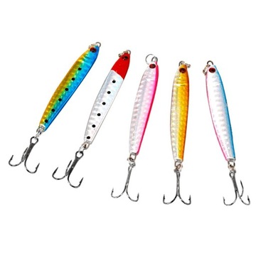 5. Металлические рыболовные снасти Приманки