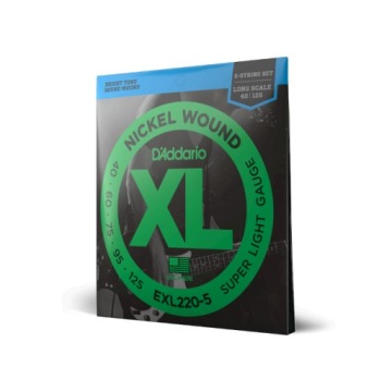 D'Addario EXL220-5 /40-125/ для баса с 5 сторон