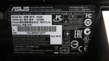 Monitor LED Asus VX238H 23 