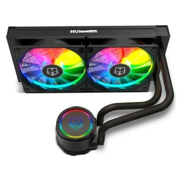 Zestaw chłodniczy Nox NXHUMMERH240ARGB RGB