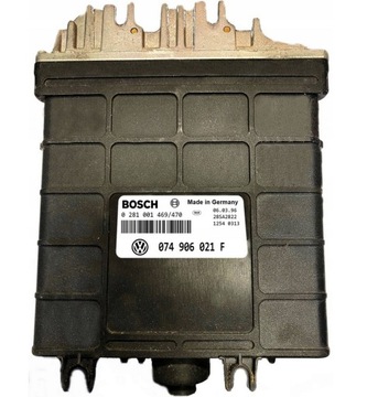JEDNOTKA ECU VW T4 2.5 074906021F 0281001469/470 IMOBILIZÉR OFF