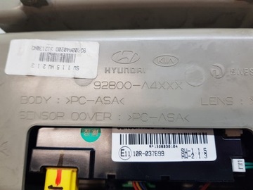 CARENS IV OSVĚTLENÍ LAMPA KABINY 92800-A4XXX