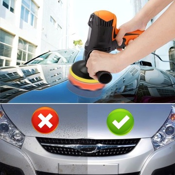 НАБОР МАШИНЫ ДЛЯ ПОЛИРОВКИ АВТОМОБИЛЯ С 14 ГУБКАМИ