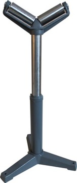 STOJAK REGULOWANY PODAJNIK ROLKOWY KOBYŁKA STILER TYP V DO RUR PROFILI 98CM