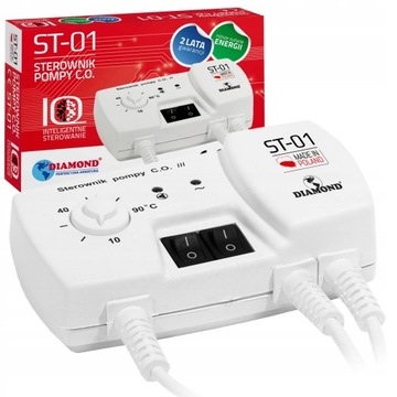 STEROWNIK REGULATOR POMPY PIECA KOTŁA CO ST-01