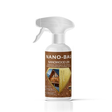 NANOWOOD UNI bezbarwny impregnat do drewna 250ml