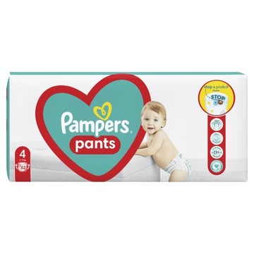 Трусики Pampers 4 52 шт. 9-15 кг. Подгузники.