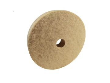 FILC POLERSKI TWARDY Z OTWOREM 125x10x20 PRODUCENT