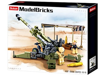 Кирпичи Пушка Пушка M777 Гаубичный лагерь + ОРУЖИЕ LEGO