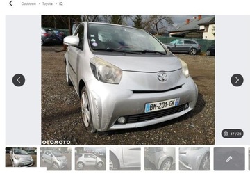 Toyota iQ 2011 Toyota iQ 1.33 Plus CVT 98KM 2011r FV23%, zdjęcie 22
