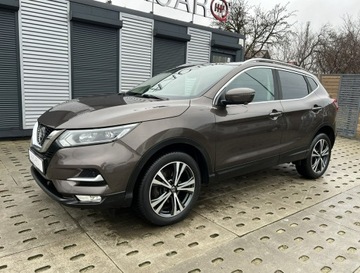 Nissan Qashqai II Crossover Facelifting 1.6 dCi 130KM 2018 Nissan Qashqai N-Connecta, FV23,gw,SalonPL,dostawa