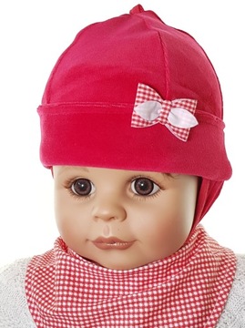KOMPLET NIEMOWLĘCY CZAPKA I CHUSTKA CZAPECZKA CHUSTECZKA MIX KOLORÓW 0-6 MC