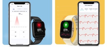 SMARTWATCH SMARTBAND СПОРТИВНЫЙ РЕМЕСЛ AMOLED МЕНЮ ПОЛЬСКИЙ