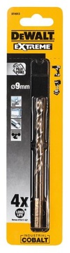 DT4913 DEWALT Wiertło kobaltowe HSS E COBALT 9.0mm