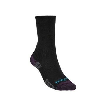 Skarpety Bridgedale Hike Lightweight Merino E black/purple M 38-40