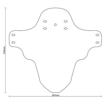 ВЕЛОСИПЕДНОЕ КРЫЛО 24–29 ДЮЙМОВ MTB ПЕРЕДНЕЕ ЭНДУРО СЕРОЕ ДЛЯ ВЕЛОСИПЕДА F-12