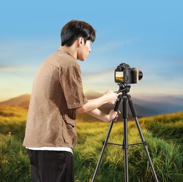 ДЕРЖАТЕЛЬ ДЛЯ ТЕЛЕФОНА ШТАТИВ ВЫСОКИЙ ФОТОГРАФИЧЕСКИЙ ШТАТИВ С ПУЛЬТОМ ПУЛЬТА 170 СМ