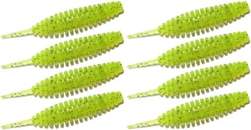 FishUp Tanta 2,5' 61mm Chartreuse Black #055 8szt.