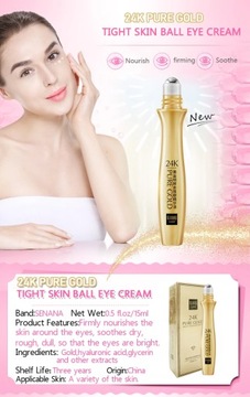 SENANA Pure Gold Eye Essence Эссенция для глаз 15 мл