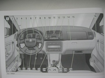 SKODA FABIA II 2010-2014 польская механика, оригинал, красочная, 2012 г.