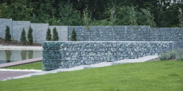 Декоративный камень-стекло для габионов Бирюзовый 20 кг