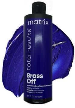 MATRIX BRASS OFF MASKA WŁOSY ROZJAŚNIANE 500 ML