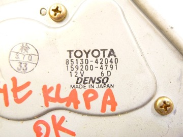 MECHANIZMUS STĚRAČE ZADNÍ TOYOTA RAV4 RAV 4 00-05
