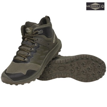 MERRELL NOVA 3 TACTICAL MID Buty MEMBRANA OLV 43,5