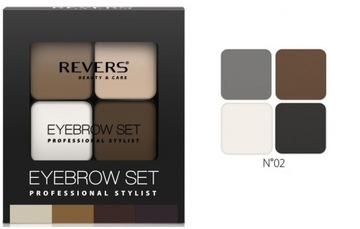 REVERS CIENIE DO BRWI EYEBROW SET 18 g, nr 02