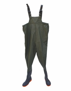 ВЕЙДЕРЫ, РЫБАЛОЧНЫЕ ВЕЙДЕРЫ, УКРЕПЛЕННЫЕ БРЮКИ, РЫБАЛОЧНЫЕ БОТИНКИ, РАЗМЕР. 45